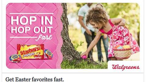 Walgreens Multi-Brand Easter Facebook Update