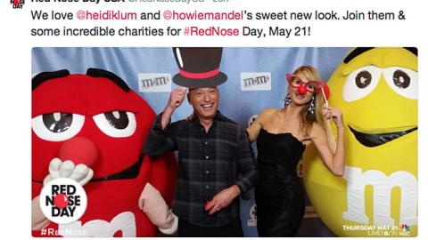 Walgreens 'Red Nose Day' Retweet