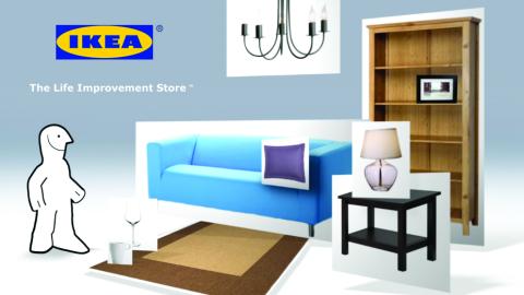 IKEA 'Life Improvement Store' Graphic
