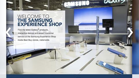 BestBuy.com 'Samsung Experience Shop'