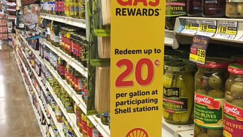 Jewel-Osco Shell Gas Rewards Violator