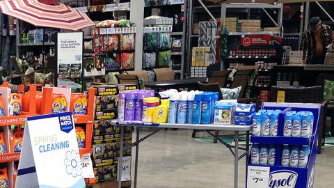 Lowe's 'Spring Cleaning' Upfront Merchandising