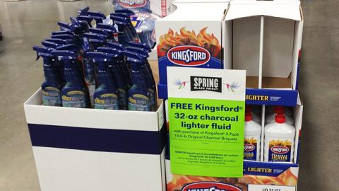 Lowe's Kingsford 'Spring Black Friday' Incentive Sign