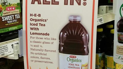 H-E-B Organics 'Drink It All In' Violator