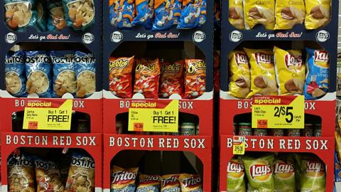 PepsiCo Red Sox 'Official Sponsor' Case Stackers