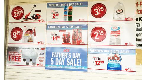 Ace Father's Day Sale Posters