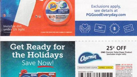 P&G 'Get Ready For The Holidays' FSI