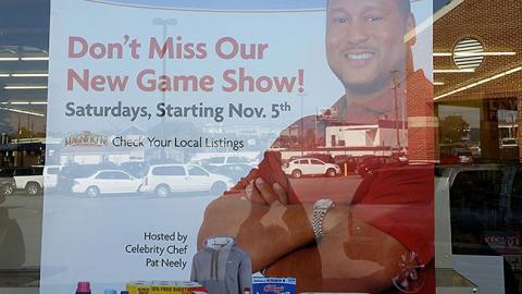 Family Dollar 'Save to Win' Window Poster