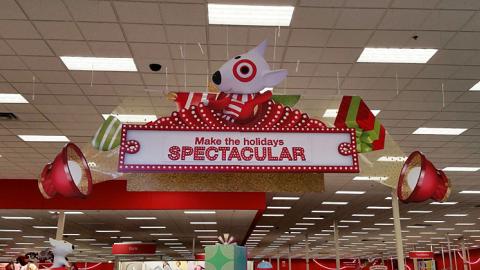 Target Holiday Ceiling Banner