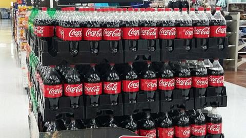 Coca-Cola Walmart 'Layer on Love' Pallet