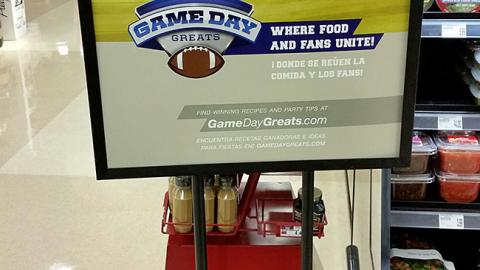 Smith's 'Game Day Greats' Stanchion Sign