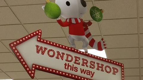 Target 'Wondershop' Ceiling Sign