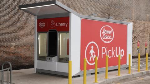 Jewel-Osco Cleveron PickUp Kiosk