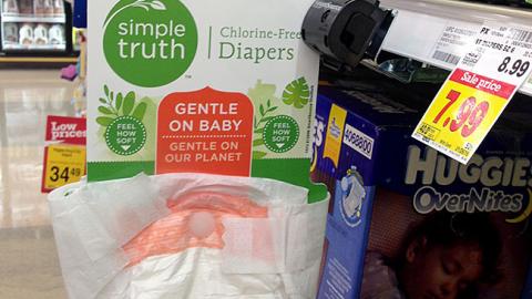 Simple Truth 'Gentle on Baby' Shelf Talker