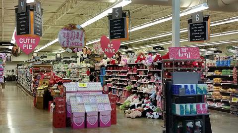 QFC Valentine's Day Section