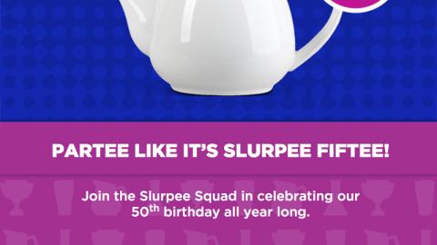 Slurpee 'Bring Your Own Cup' Promotional Web Page