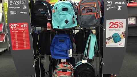 Staples Multi-Brand Backpack Gondola