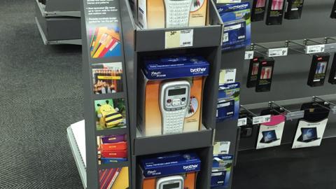 P-Touch Staples 'Get Organized' Floorstand 