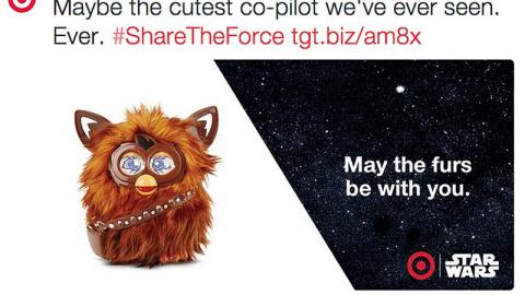 Target Hasbro Furbacca Tweet