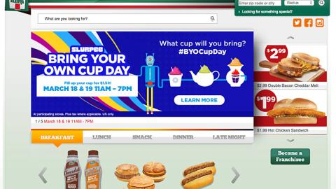 7-Eleven 'Bring Your Own Cup Day' Carousel Ad