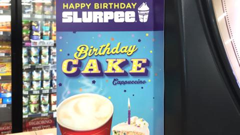 7-Eleven ‘Birthday Cake Cappuccino’ Side Panel