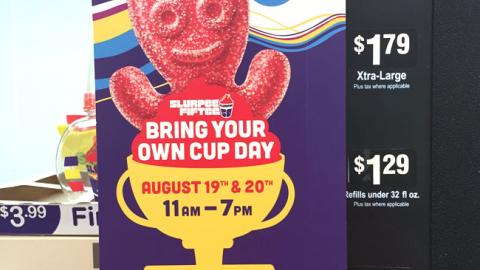 7-Eleven ‘Bring Your Own Cup Day’ Side Panel