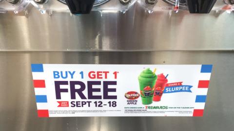 7-Eleven Skittles ‘Buy 1 Get 1 Free’ Cling