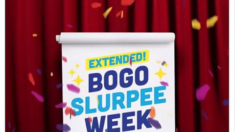7-Eleven ‘BOGO Slurpee Week’ Facebook Update