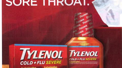 Tylenol ‘Stop Your Painful Coughing’ FSI