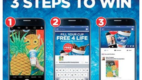 Circle K Midwest '3 Steps to Win' Facebook Update 