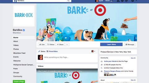 BarkBox Target Facebook Cover