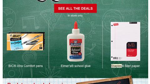 Staples 'Buy Online. Pick Up Today' Email Ad