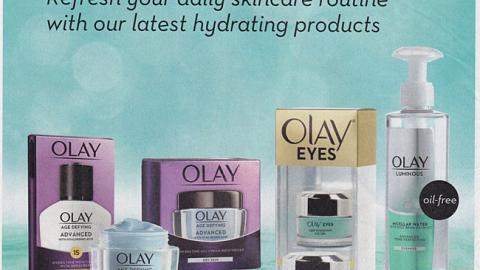 Olay 'Effortless Hydration' FSI