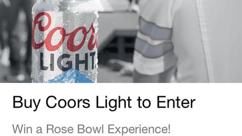 Circle K Coors Lite 'Elevate Game Day' Mobile App Ad