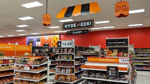 Target 'Hyde and Eek' Ceiling Sign