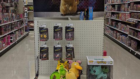 'Pokemon Detective Pikachu' Target Endcap