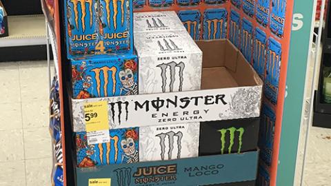 Monster Mango Loco Walgreens Floorstand