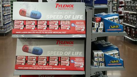 Walmart Tylenol 'Rapid Release Gels' Four-Way