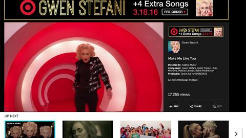 Target Gwen Stefani Display Ad