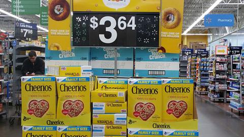 Cheerios 'One Million Acts of Good' Walmart Pallet