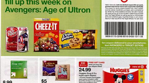 Target 'Avengers: Age of Ultron' Incentive Feature