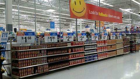 Walmart 'Fight Hunger' Price Headers