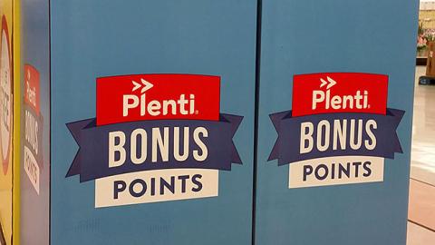 Winn-Dixie 'Plenti Bonus Points' Pallet Display