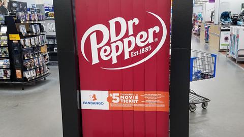 Dr Pepper 'Wonder Woman' Animated Sign