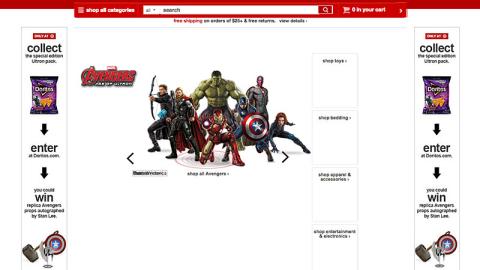 Doritos Target.com 'Avengers: Age of Ultron' Ads