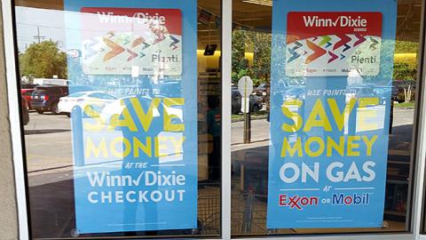 Winn-Dixie 'Save Money' Window Posters