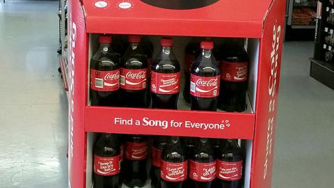 Coca-Cola Family Dollar 'Get Your Summer On' Floorstand