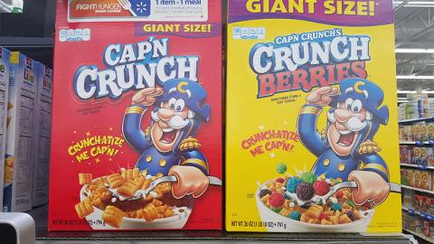 Cap'n Crunch Walmart 'Fight Hunger' Packaging