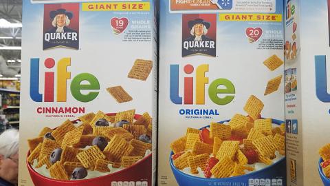 Quaker Life Walmart 'Fight Hunger' Packaging