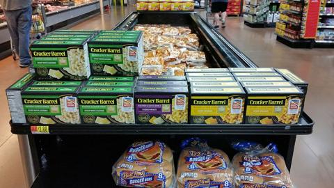 Cracker Barrel Walmart 'Fight Hunger' Packaging